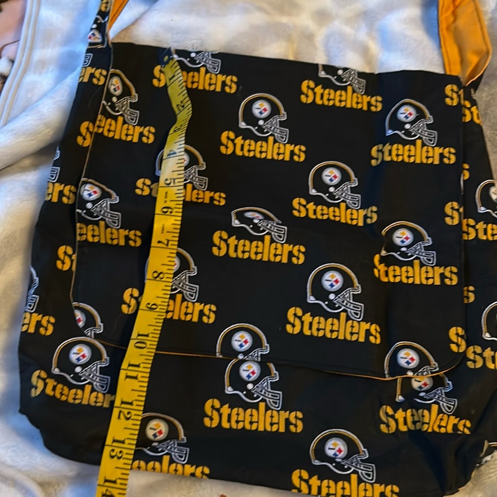 Homemade Steelers purse